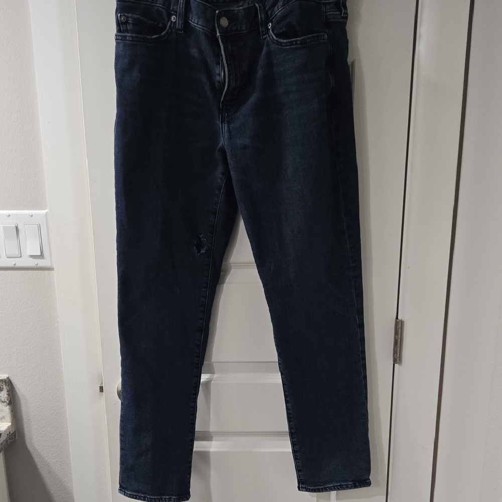 Men Banana Republic Midnight Blue Travel Jeans